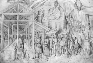 Adoration of the Magi, from Jacopo Bellini